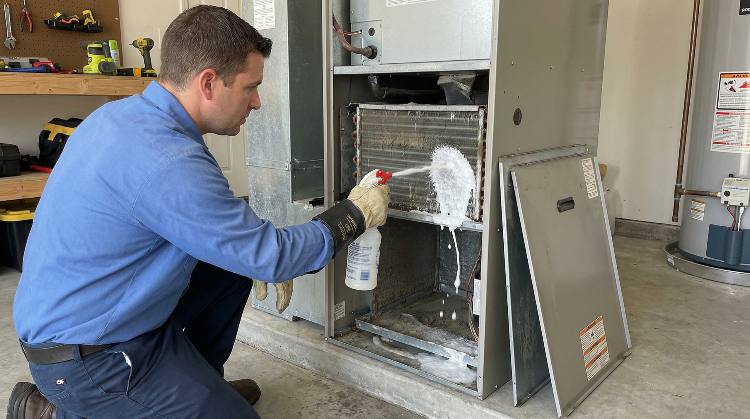 HVAC coil and blower cleaning — SunDuct Clean Air Solutions LLC